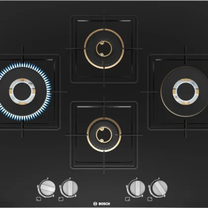 Series 6 Gas hob 75 cm Tempered glass, Black - PNI7B6F10I