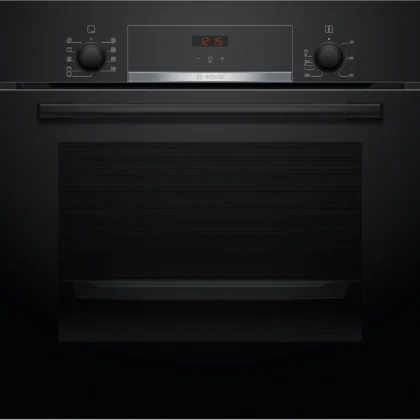 Series 4 Built-in oven 60 x 60 cm Black - HBJ534EB0I