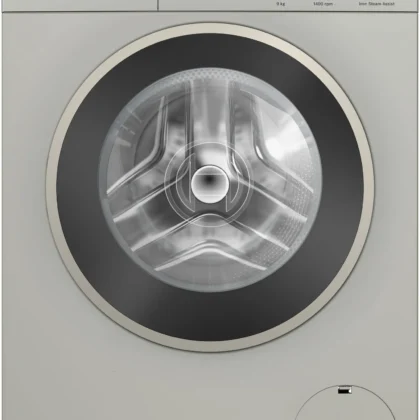 WGA2440XIN - Series 8 washing machine, front loader 9 kg , Silver inox