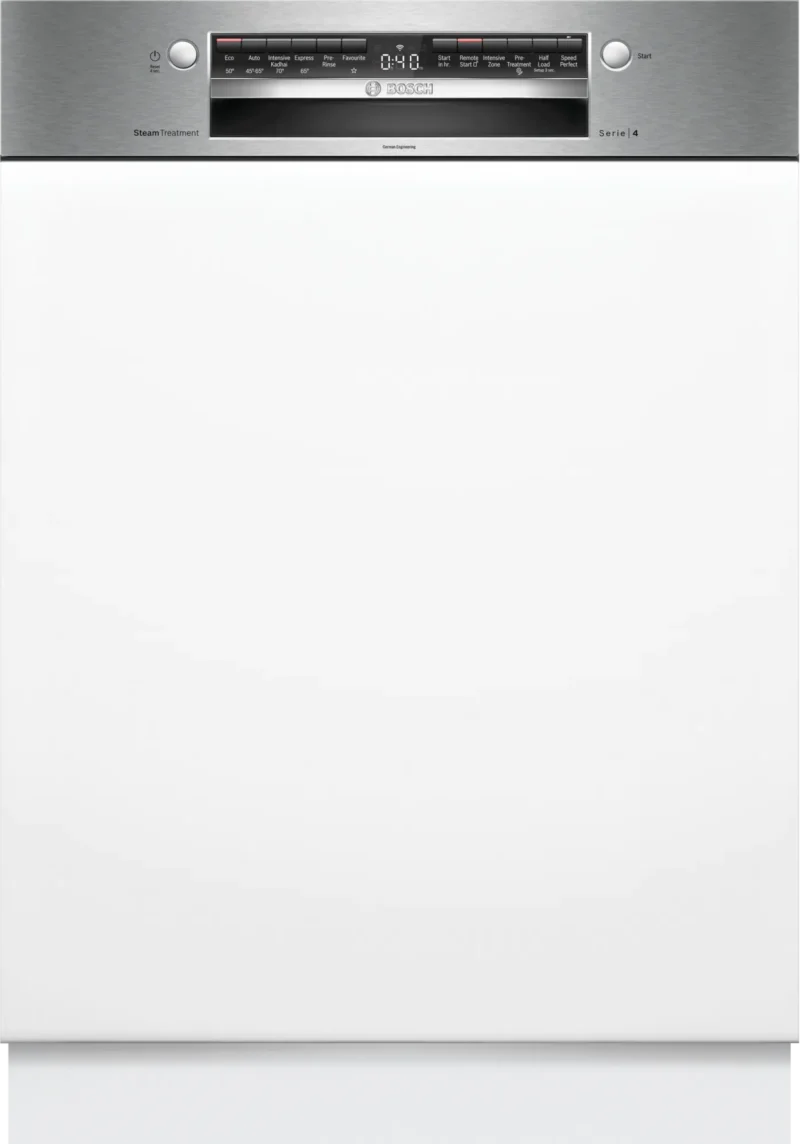 Series 4 semi-integrated dishwasher 60 cm Stainless steel - SMI4IKS00I