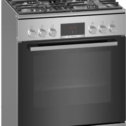 Series 6 Freestanding dual fuel cooker Stainless steel - HXR390I50K