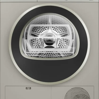 WPG23108IN - Series 4 condenser tumble dryer 8 kg Silver inox