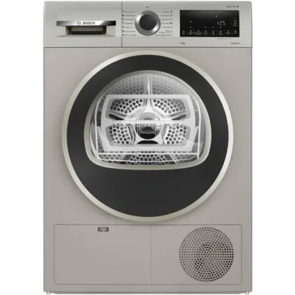 WPG24108IN - Series 4 condenser tumble dryer 9 kg Silver inox
